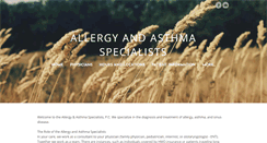 Desktop Screenshot of indyallergyasthmaspecialists.com